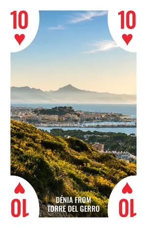 10 de corazones: Dénia from Torre del Gerro